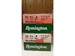 Remington Schrotpatronen Kal. 20/70 3,2mm 100 Stück