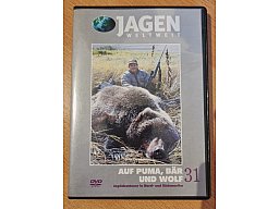 Jagen Weltweit DVD "Auf Puma, Bär und Wolf - Jagdabenteuer in Nord- und Südamerika"