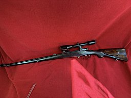 Sehr seltene CZ Jagdbüchse auf zivilem Mauser System gebaut, Kaliber 8x57J