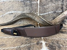 Gewehrriemen Mauser Deluxe Leder/Neopren braun NEU von WAFFEN FLÜHR ANSBACH