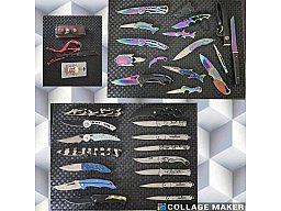 Besonderes Sammler-Konvolut (30 Stück!) – Rainbow-Finish, Gravuren, Karambit & Spezial-Messer