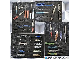 Riesiges Konvolut Taschenmesser / Klappmesser (35 Stück) – Fantasy, Tactical, Totenkopf-Motive