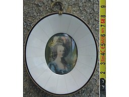 Miniaturportrait von Marie Antoinette