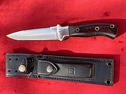 AL MAR Knife SERE IV SOF Attack Model 3004A Seki, Japan, De Oppresso Liber