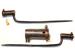 frühes Tüllenbajonett, 30,1 cm lange Dreikantklinge