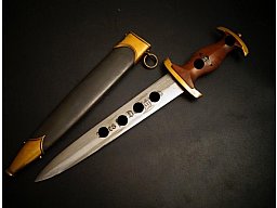 NXKK Marine Dolch, Neusilber, Heller Solingen, WK2