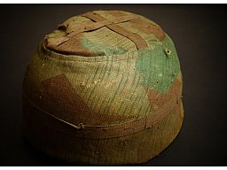 Fallschirmjäger Stahlhelm Tarnbezug, wk2, kein UV