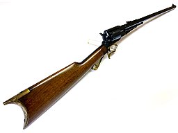 Perkussions Revolvergewehr - Original HEGE Uberti Mod. Remington 1858 New Model Army Carbine | .44