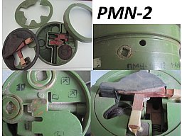 AntiPersonenMine PMN 2 im Teilschnitt - zerlegbar