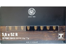 20 Huelsen, RWS 5,6x52R