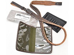 Jägerpaket! Gewehrriemen, VFG Gewehrauflage, Schaft - Patronenhalter, Jagdscheinetui