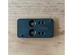 Heckler & Koch Adapterplatte für SFP9 OR M4-Gewinde, Docter Sight / Noblex Sight MAKdot SH Meosight