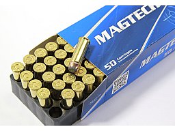 50 Schuss MAGTECH Patronen .44 MAGNUM SJSP 240gr 15,55g Munition Revolver SJSP FLAT Teilmantel Blei