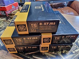 90 Schuss in 8x57IRS RWS 12,8g TIG