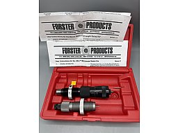 Forster Precision Bench Rest Reloading Dies Matrizen Satz .243 WIN Micrometer Full Length Sizing