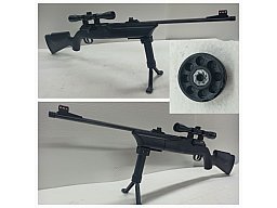 Hämmerli 850 Magnum __ Luftgewehr __ Kal.4,5mm __ MEHRLADER Karabiner + Magazin + 2.Bein + ZF