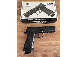 SIG SAUER P320 SPECTRE Comp Blackout Co2-Pistole 4,5 mm Diabolo Blowback