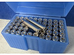 Vernickelte Hülsen 338 Winchester Magnum