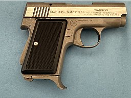 Pistole AMT Mod. Back UP .380 9mmk kompakt Stainless BOX - TOP