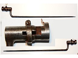 Tüllenbajonett 44cm lange 3-Kant-Klinge