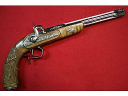 Duellpistole "Lüttich um 1871" Reproduktion, Kal. . 45 Perkussion