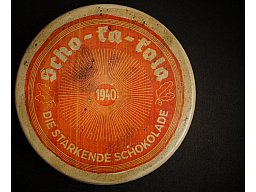Scho-Ka-Kola Dose 1940 – Wehrmacht Packung – Hildebrand Berlin – Top Zustand