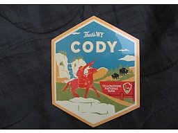 Cody Wyoming Stadt von Buffalo Bill USA