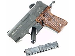 Röhm RG 600 Schreckschusspistole .22 long K. PTB 348 mit Magazin