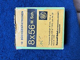8x56 Mannlicher, Teilmantel, RWS