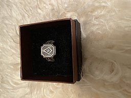 Silberner 925 Freimaurer Ring