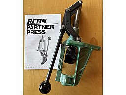 RCBS Partner Presse (Modell 87460) inklusive der originalen Bedienungsanleitung