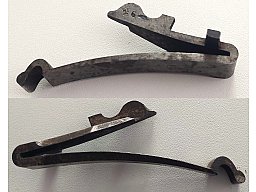 Musketen Schenkelfeder 1777 - Gestempelt ! SELTEN!!