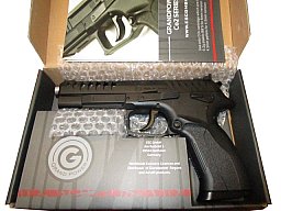 CO2-Luftpistole Grand Power Modell X-Calibur BLOW BACK