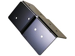 Hochwertige Zusatzecke zu unserer bewährten Kanzelecke aus Stahl KTL beschichtet 4er Set