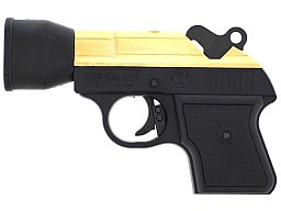 Signalpistole Record Modell B 1 S, 6mm Flobert Gold