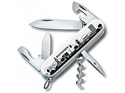 Victorinox Spartan Messer mit Reutlinger Skyline weiß