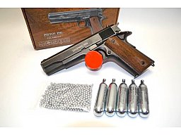 Legends! Vintage Colt Government 1911 Nachbau * CO² * 4,5 mm BB´s mit Starterpaket