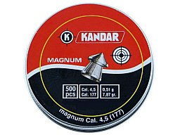 Spitzkopf Diabolo Kandar Magnum Diabolo Blei 4,5 mm 500 St. 0,51 g (7,87 gr) NEU !!! NEUWARE !!!