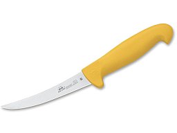 1x Fleischer- AUSBEINMESSER FLEXible Klinge 414 13 GELB DUE CIGNI 13cm Klinge NITRO-B Chirurgenstahl