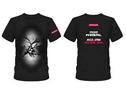 016199 ANSCHÜTZ T-Shirt - "Think Powerful - Rothirsch" Grösse XL