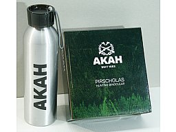 AKAH Universelles Einsteiger Fernglas PIRSCHGLAS 8x26 > inkl. Gratis Alu Trinkflasche 650ml Schraubv