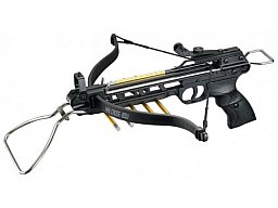Pistolen Armbrust VIPER Alu-Body 80lbs-35kg inkl. 3 Aluminium - Pfeile Bolzen + Fußschlaufe