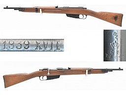 WK II Italienisches Carcano Kurzgewehr TERNI Mod. 1938 " Fucile corto " im Kal. 7,35mm Carc.