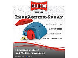 Ballistol Pluvonin Imprägnierspray 200ml Spray #25000 | wasser- und schmutzabweisende, Leder, Naturf