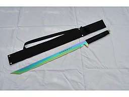 Ninja Schwert Technicolor Bunt Scharf