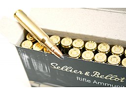 20 Schuss S&B .30-06 Spr. SPCE 180gr 11,7g Teilmantel Scharfrand Geschoss Jagdmunition Schnitthaar