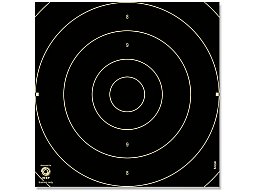 250 x Einsteckspiegel BSSB Pistole Schnellfeuer- Duell 25m ISSF 255x260mm mattschwarz Sportpistole