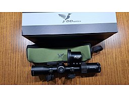 DDoptics 1,5-15x40 NXT I-Fiber,Innogun-Zero-Pica-Montage, Adapter Präzise Jagen, Huckepackmontage