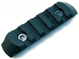 Recknagel ERA-TAC KeyMod Picatinny Schiene 5 Quernuten | Adapter für KEY-MOD AR15 AR10 Weaver 27g