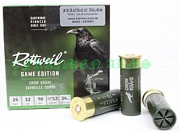 Rottweil Game Edition KRÄHE 12/70 2,9mm 25Stück 2431699